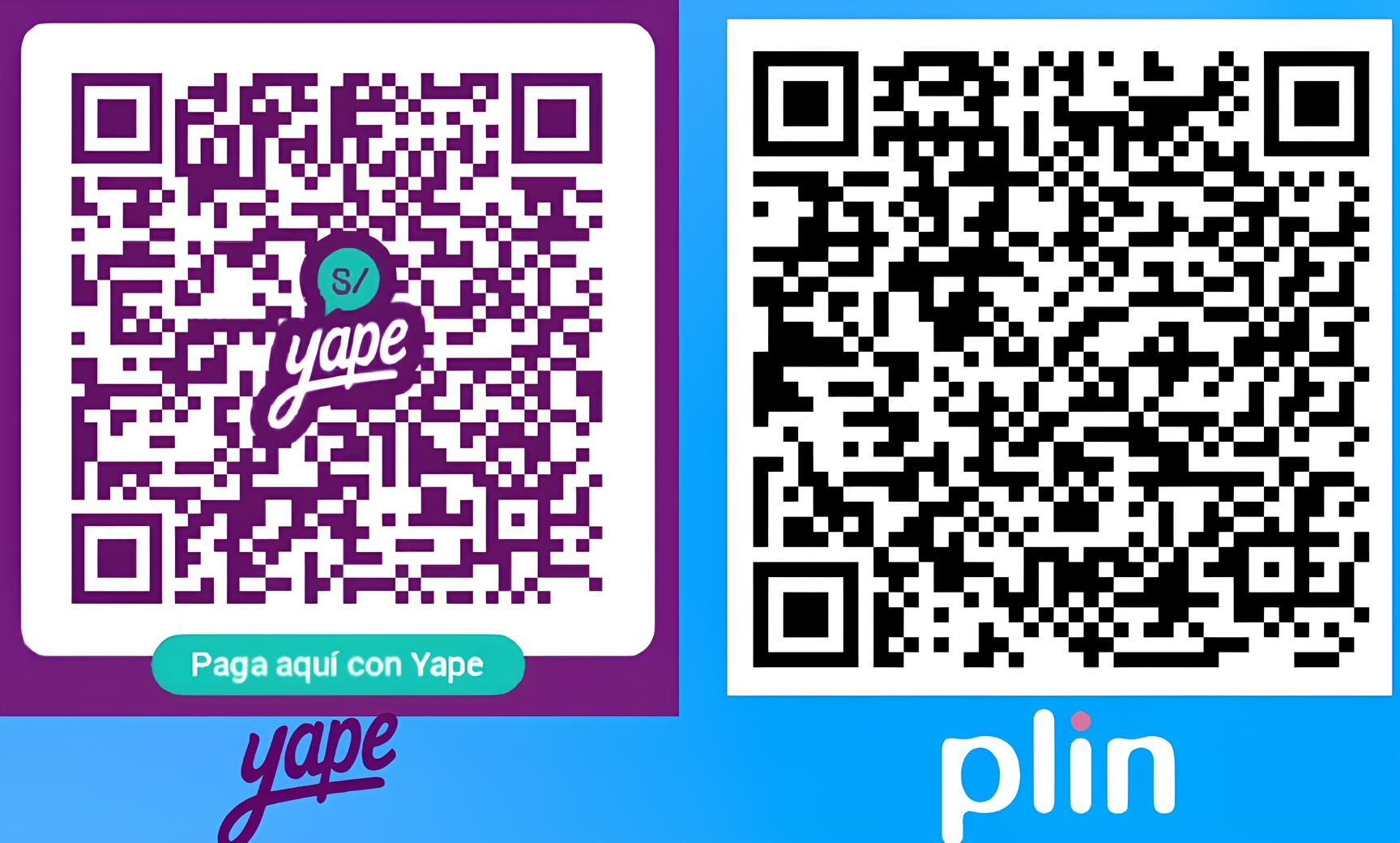 QR Yape y Plin
